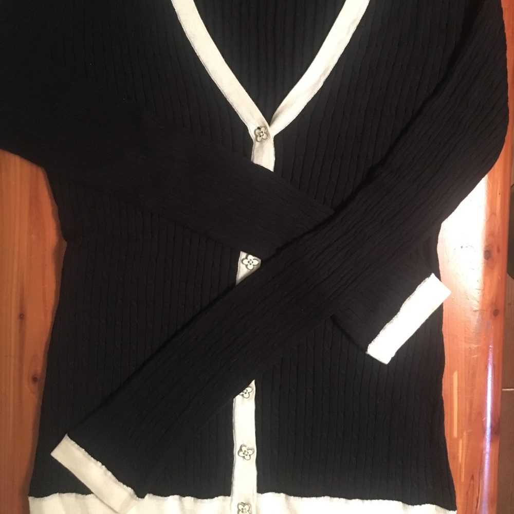 Pink Tartan Cardigan sweater